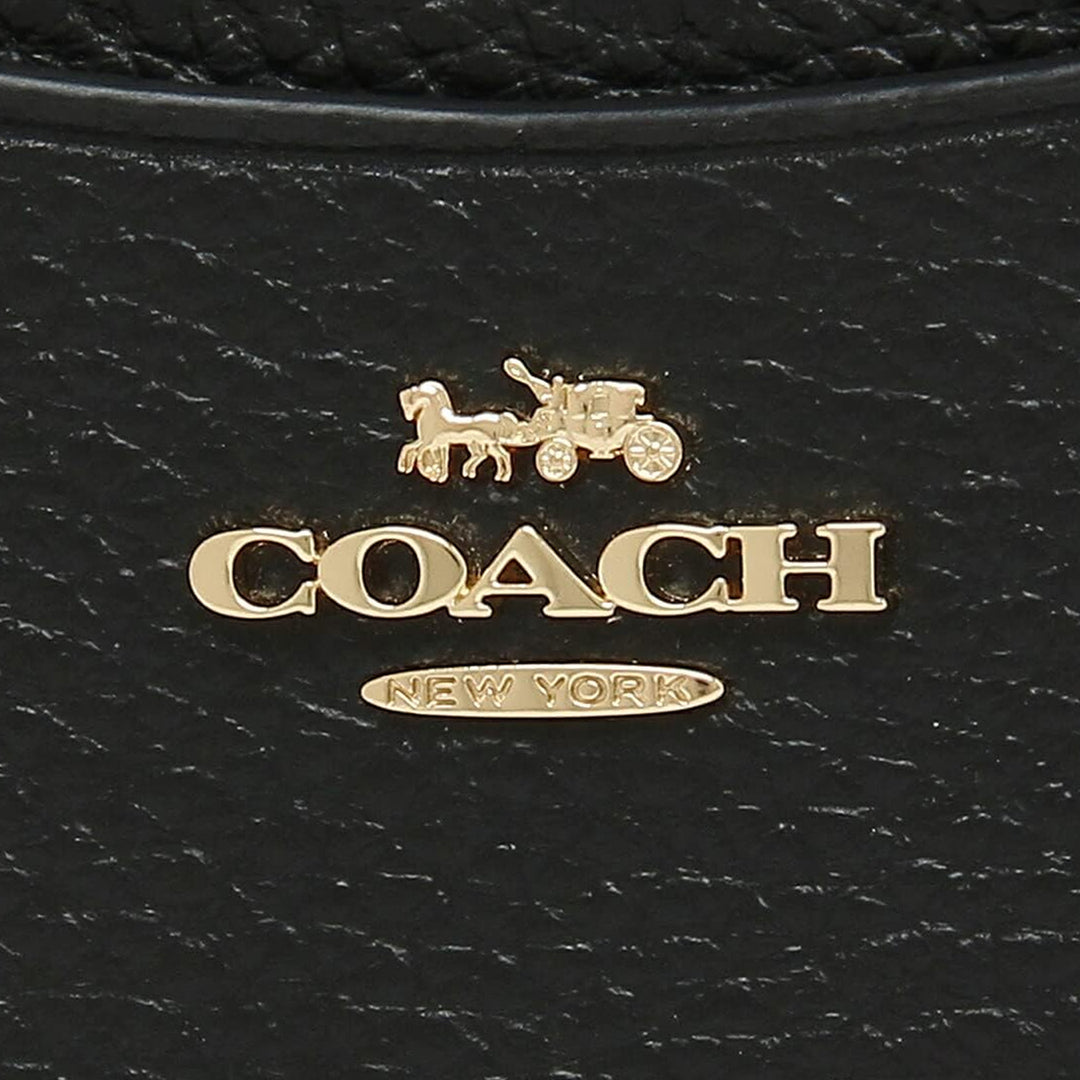 NWT COACH Multifunction shops Leather Card Case Black CH162 $150