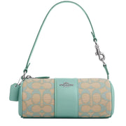 Buy Coach Nolita Barrel Bag In Signature Jacquard in Faded Blue CU003 Online in Singapore | PinkOrchard.com