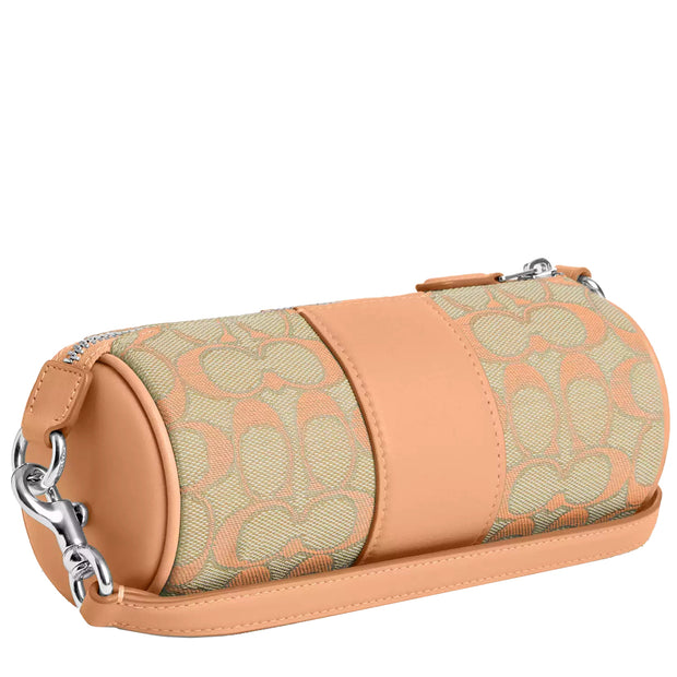 Buy Coach Nolita Barrel Bag In Signature Jacquard in Faded Blush CU003 Online in Singapore | PinkOrchard.com