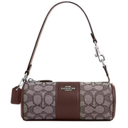 Buy Coach Nolita Barrel Bag In Signature Jacquard in Oak/ Maple CU989 Online in Singapore | PinkOrchard.com