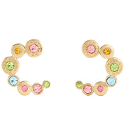 Buy Coach Open Circle Huggie Earrings in Gold/ Multi CY103 Online in Singapore | PinkOrchard.com