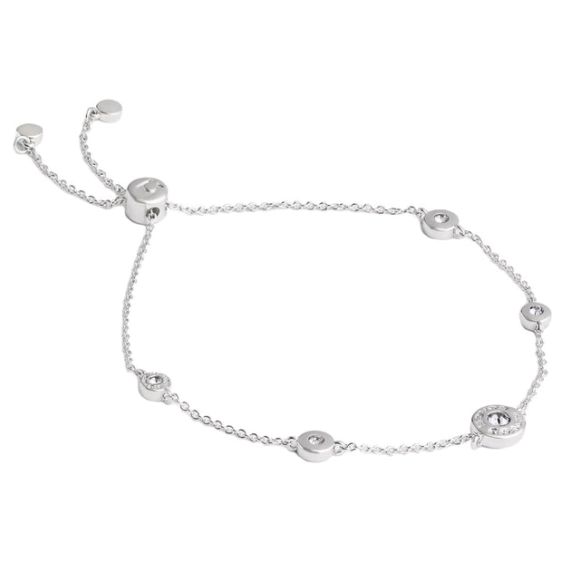 Buy Coach Open Circle Station Slider Bracelet in Silver CV254 Online in Singapore | PinkOrchard.com