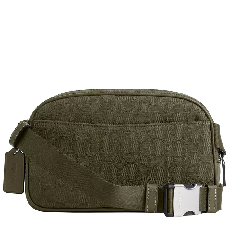 Buy Coach Pace Belt Bag In Signature Jacquard in Olive Drab CT860 Online in Singapore | PinkOrchard.com