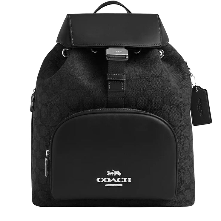 Buy Coach Pace Large Backpack Bag In Signature Jacquard in Black CT812 Online in Singapore | PinkOrchard.com