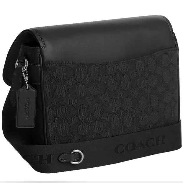 Buy Coach Pace Messenger Bag In Signature Jacquard in Black CT818 Online in Singapore | PinkOrchard.com