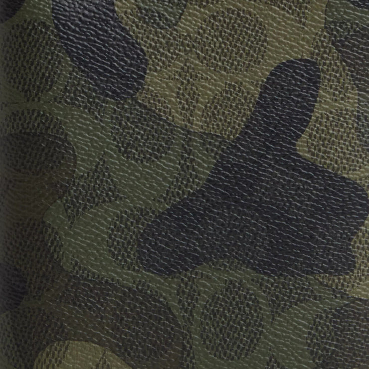 Coach Passport Card Case In Signature Camo Print in Dark Shamrock Multi CX878