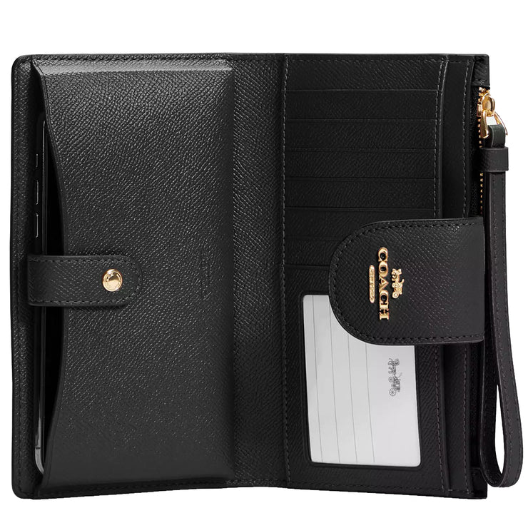 Buy Coach Phone Wallet In Black CS441 Online in Singapore | PinkOrchard.com