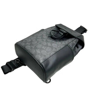 Buy Coach Racer Pack Bag In Signature in Charcoal/ Black CT712 Online in Singapore | PinkOrchard.com