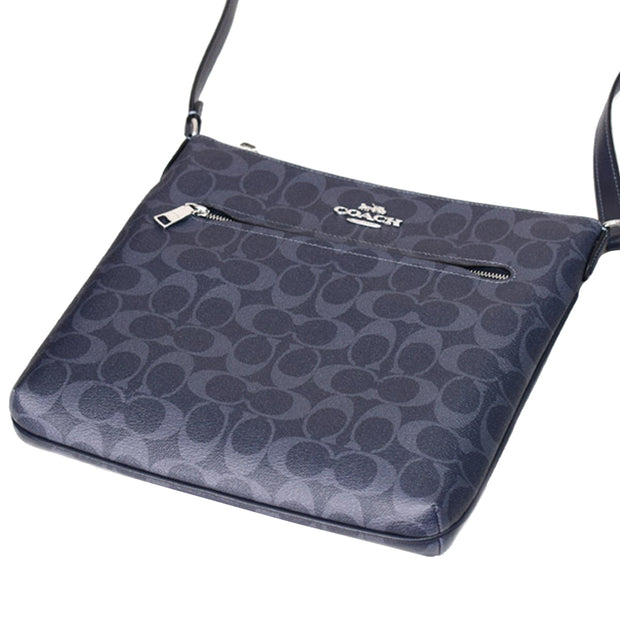 Buy Coach Rowan File Bag In Signature Canvas in Denim/ Midnight Navy CS192 Online in Singapore | PinkOrchard.com