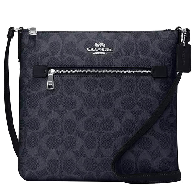 Buy Coach Rowan File Bag In Signature Canvas in Denim/ Midnight Navy CS192 Online in Singapore | PinkOrchard.com