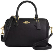 Buy Coach Rowan Satchel Bag in Black CV403 Online in Singapore | PinkOrchard.com