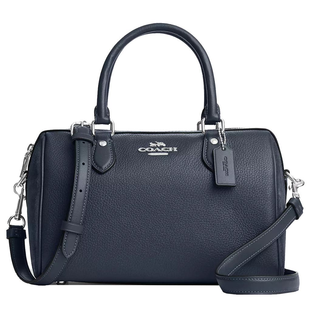 Coach hot sale denim satchel