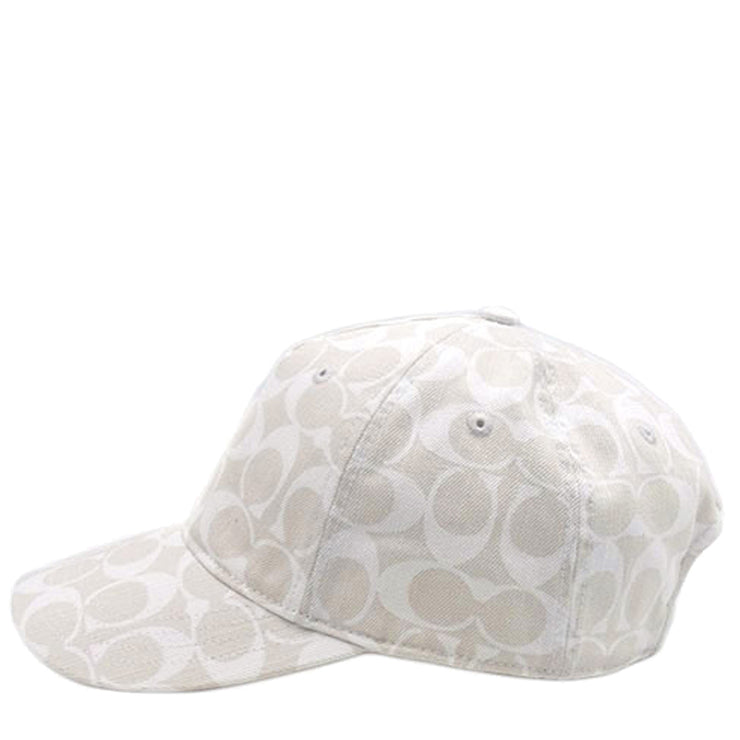 Buy Coach Signature Denim Baseball Hat in Chalk CH404 Online in Singapore | PinkOrchard.com