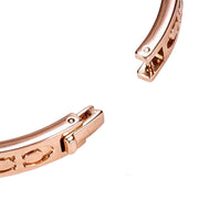 Buy Coach Signature Hinged Bangle Bracelet in Rose Gold CX686 Online in Singapore | PinkOrchard.com