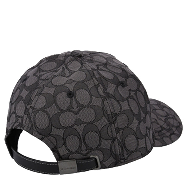 Buy Coach Signature Jacquard Baseball Hat in Charcoal CW766 Online in Singapore | PinkOrchard.com