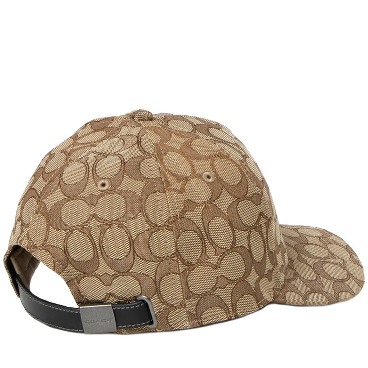 Buy Coach Signature Jacquard Baseball Hat in Khaki CW766 Online in Singapore | PinkOrchard.com