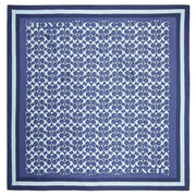 Buy Coach Signature Print Silk Square Scarf in True Navy C8362 Online in Singapore | PinkOrchard.com