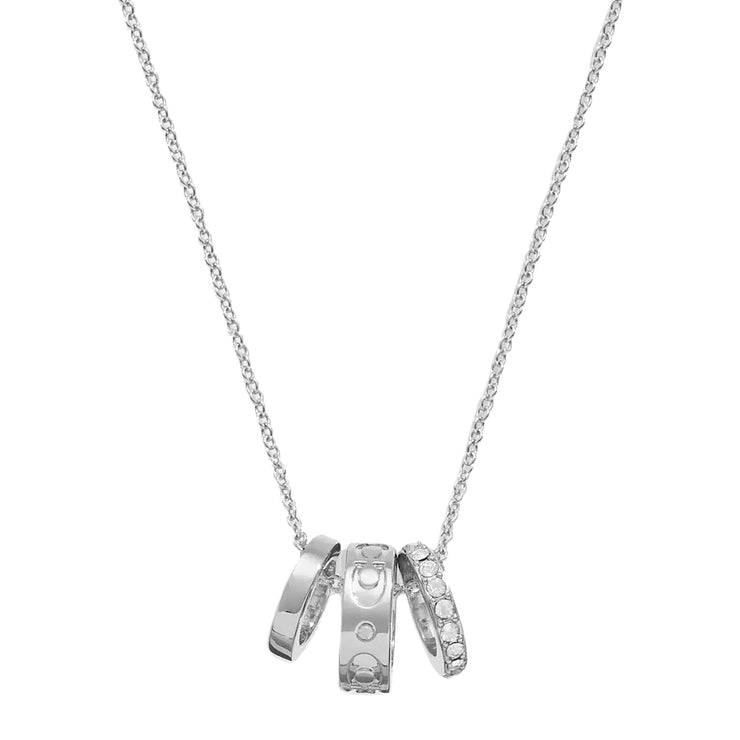 Buy Coach Signature Rondell Necklace in Silver CI902 Online in Singapore | PinkOrchard.com