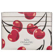 Buy Coach Slim Id Card Case With Cherry Print in Chalk Multi CAA87 Online in Singapore | PinkOrchard.com