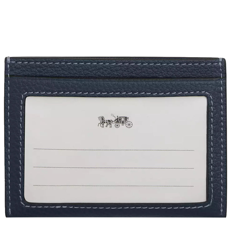 Buy Coach Slim Id Card Case With Coach Graphic in Denim/ Red CU174 Online in Singapore | PinkOrchard.com