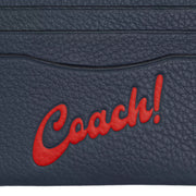 Buy Coach Slim Id Card Case With Coach Graphic in Denim/ Red CU174 Online in Singapore | PinkOrchard.com