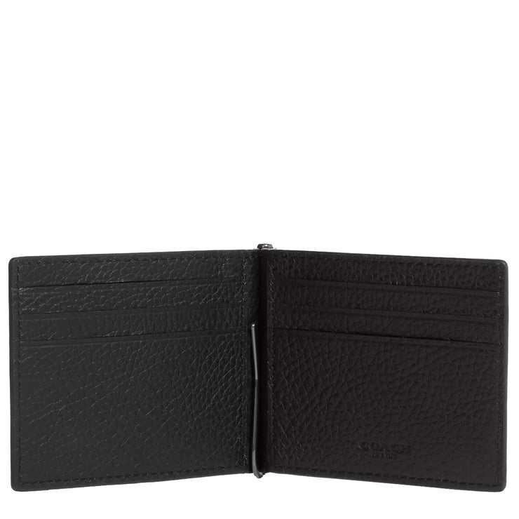 Buy Coach Slim Money Clip Billfold Wallet In Black CH090 Online in Singapore | PinkOrchard.com