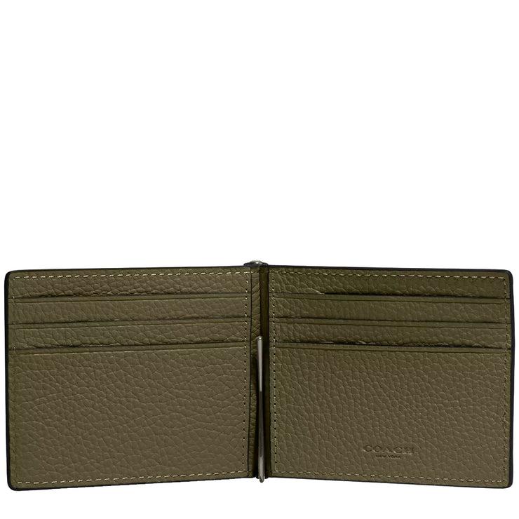 Buy Coach Slim Money Clip Billfold Wallet In Olive Drab CH090 Online in Singapore | PinkOrchard.com