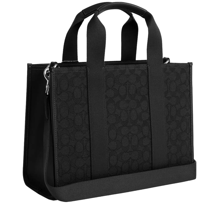 Buy Coach Smith Tote Bag In Signature Jacquard in Black CY368 Online in Singapore | PinkOrchard.com