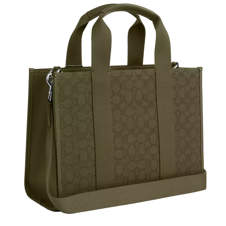 Buy Coach Smith Tote Bag In Signature Jacquard in Olive Drab/ Olive Drab CY368 Online in Singapore | PinkOrchard.com