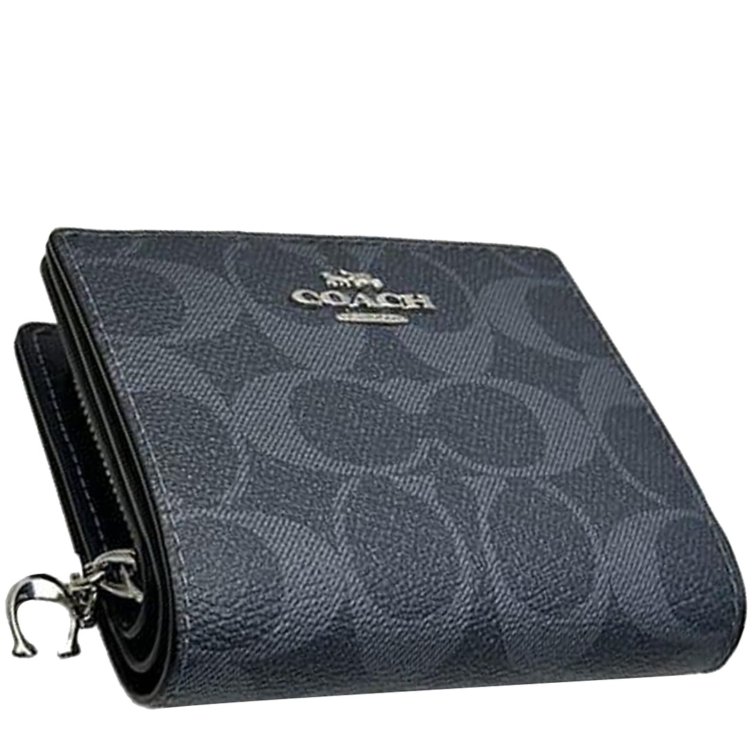 Coach Snap Wallet in Signature in outlets Denim