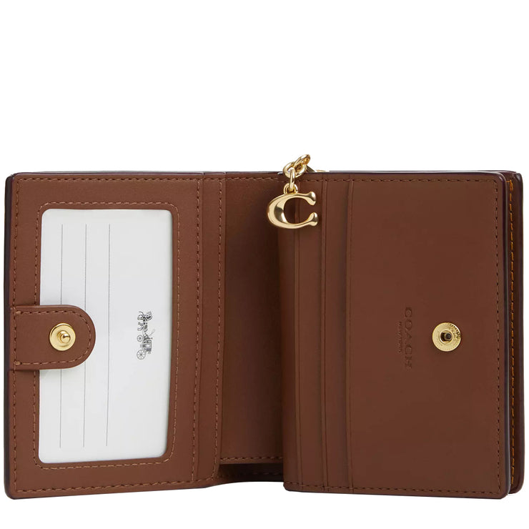 Buy Coach Snap Wallet In Signature Canvas With Floral Print in Khaki Multi CR939 Online in Singapore | PinkOrchard.com