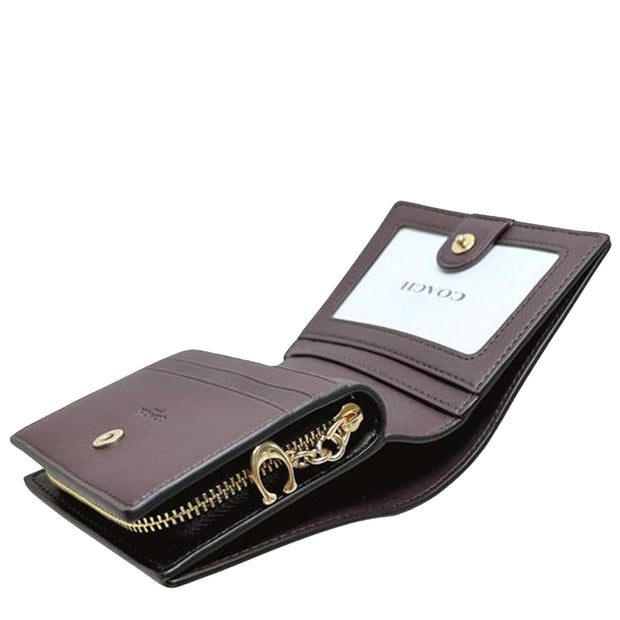 Buy Coach Snap Wallet In Signature Canvas in Walnut/ Black CW789 Online in Singapore | PinkOrchard.com