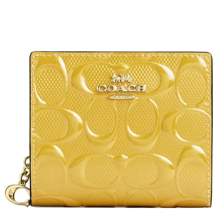 Buy Coach Snap Wallet In Signature Leather in Gold CT982 Online in Singapore | PinkOrchard.com