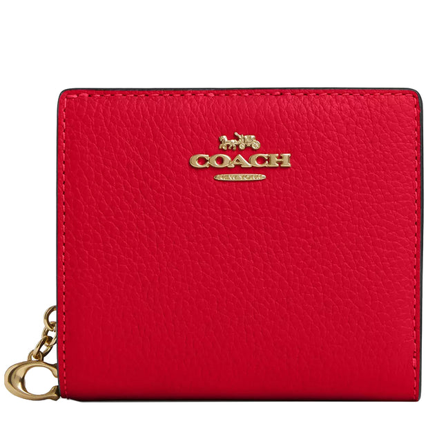 Buy Coach Snap Wallet in Bold Red C2862 Online in Singapore | PinkOrchard.com