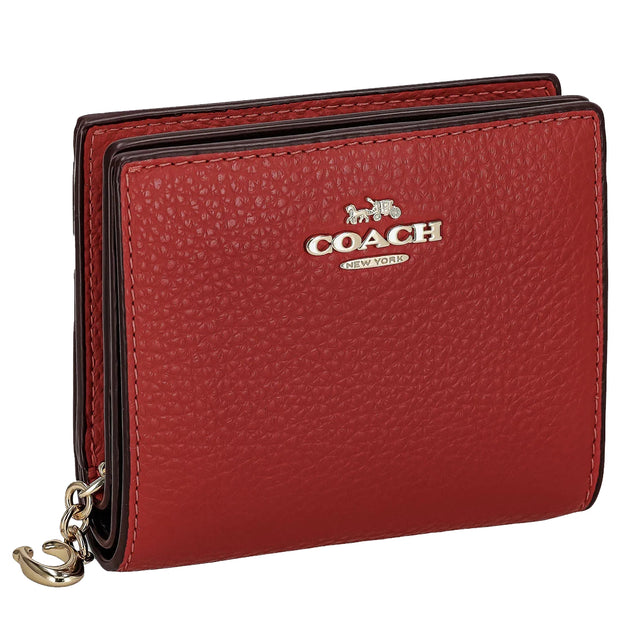 Buy Coach Snap Wallet in Bold Red C2862 Online in Singapore | PinkOrchard.com