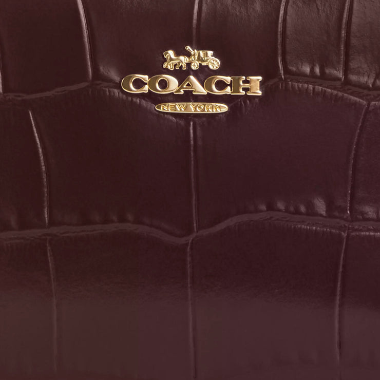 Buy Coach Snap Wallet in Novelty Leather in Merlot C6092 Online in Singapore | PinkOrchard.com