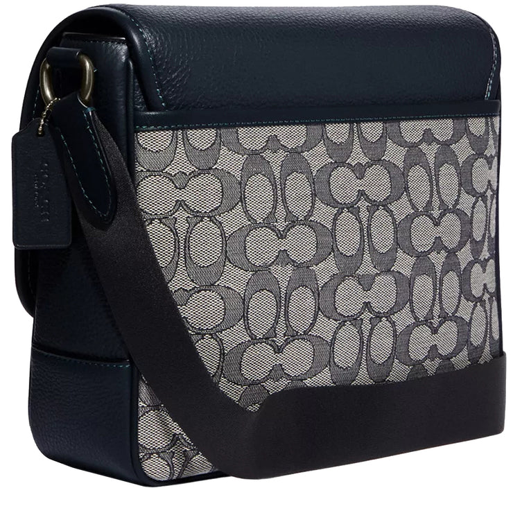 Buy Coach Sprint Map Bag 25 In Signature Jacquard in Navy/ Midnight CE534 Online in Singapore | PinkOrchard.com