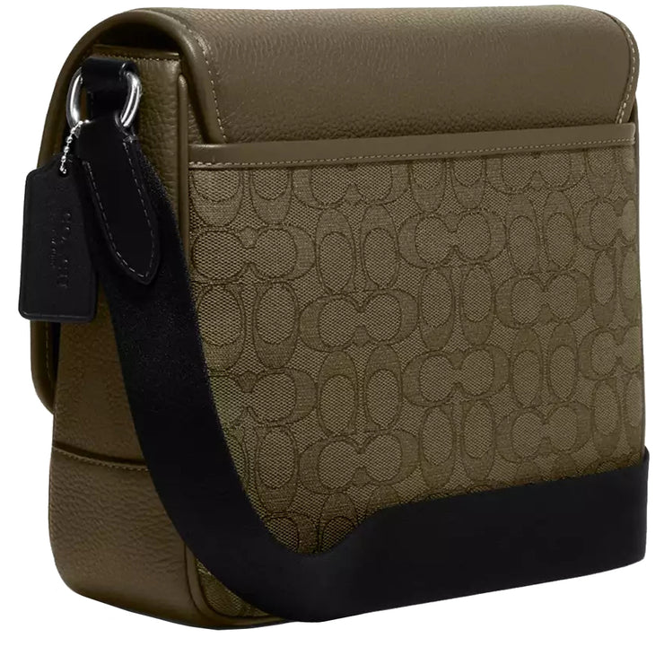 Buy Coach Sprint Map Bag 25 In Signature Jacquard in Olive Drab/ Utility Green CE534 Online in Singapore | PinkOrchard.com