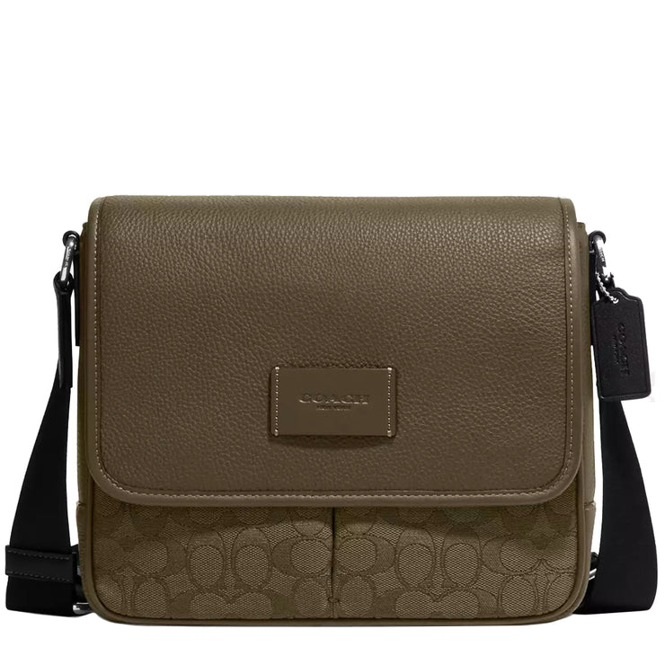 Buy Coach Sprint Map Bag 25 In Signature Jacquard in Olive Drab/ Utility Green CE534 Online in Singapore | PinkOrchard.com