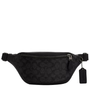 Buy Coach Warren Mini Belt Bag In Signature Canvas in  Charcoal/ Black CW369 Online in Singapore | PinkOrchard.com