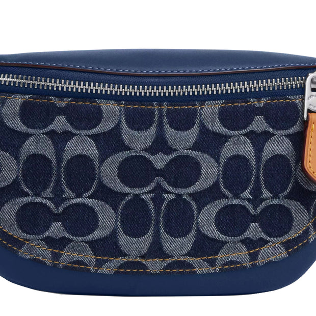 Buy Coach Warren Mini Belt Bag In Signature Denim in Denim/ Deep Blue CY886 Online in Singapore | PinkOrchard.com