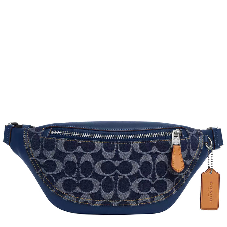 Buy Coach Warren Mini Belt Bag In Signature Denim in Denim/ Deep Blue CY886 Online in Singapore | PinkOrchard.com