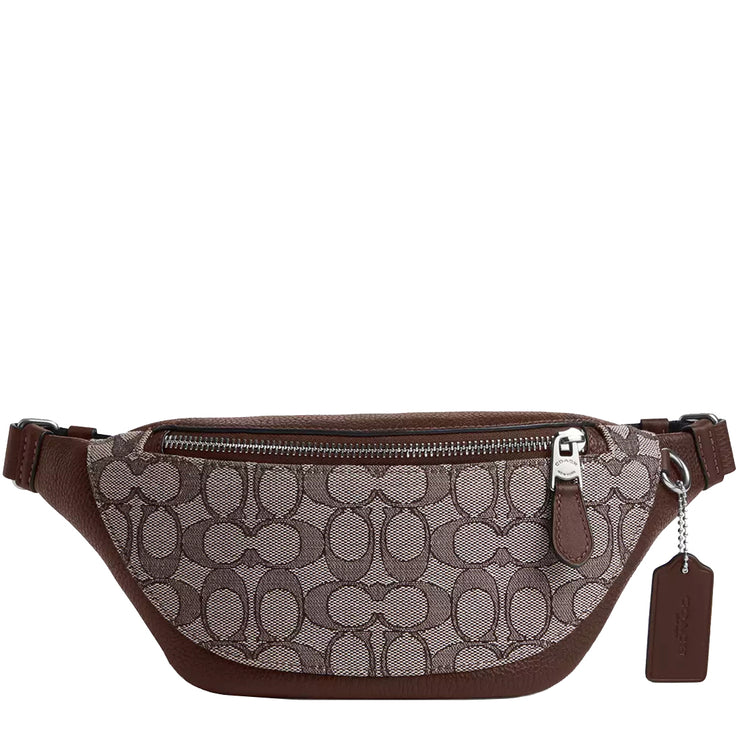 Buy Coach Warren Mini Belt Bag In Signature Jacquard in Oak Maple CT871 Online in Singapore | PinkOrchard.com