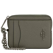 Buy Coach Zip Card Case in Military Green 6303 Online in Singapore | PinkOrchard.com