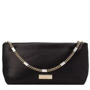 Buy Kate Spade Anya Satin Shoulder Bag in Black KI952 Online in Singapore | PinkOrchard.com