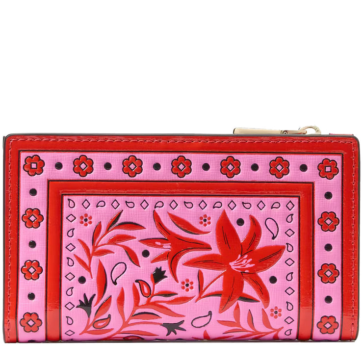 Buy Kate Spade Morgan Bandana Small Slim Bifold Wallet in Pink Multi KH194 Online in Singapore | PinkOrchard.com