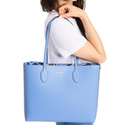 Buy Kate Spade Bleecker Autumn Paisley Pop Large Tote Bag in Genie Blue Multi KH049 Online in Singapore | PinkOrchard.com