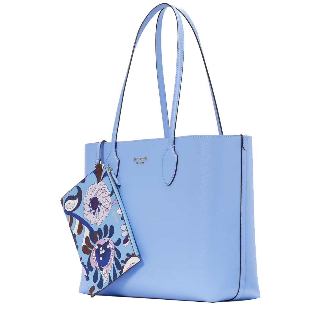 Buy Kate Spade Bleecker Autumn Paisley Pop Large Tote Bag in Genie Blue Multi KH049 Online in Singapore PinkOrchard