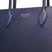 Buy Kate Spade Bleecker Large Zip-Top Tote Bag in Parisian Navy KC923 Online in Singapore | PinkOrchard.com