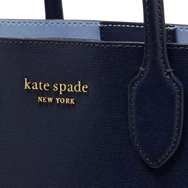 Buy Kate Spade Bleecker Medium Crossbody Tote Bag In Parisian Navy KC925 Online in Singapore | PinkOrchard.com